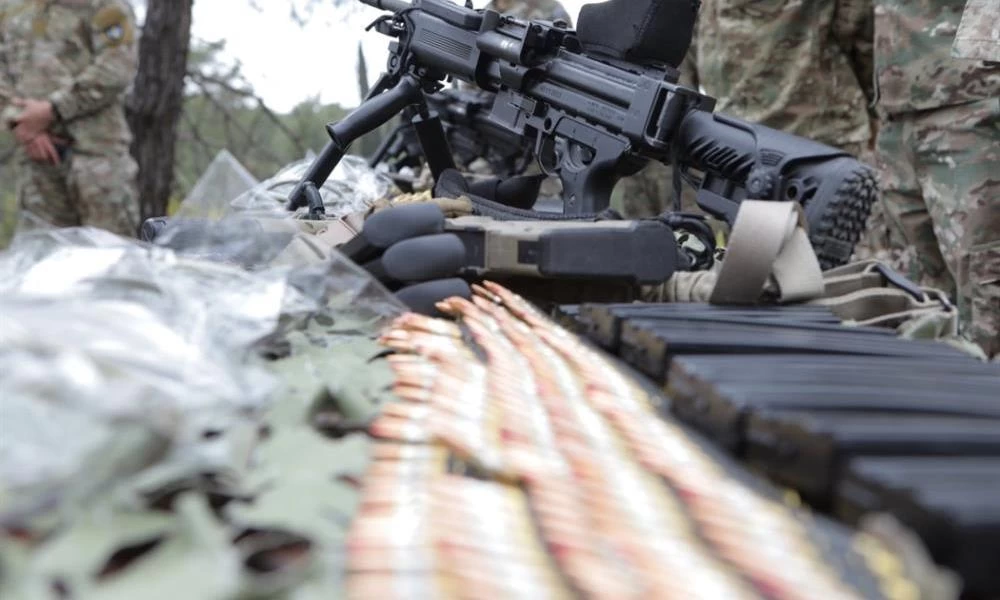 Εθνική Φρουρά: Καταιγισμός πυρών με τυφέκια TAVOR και οπλοπολυβόλα NEGEV